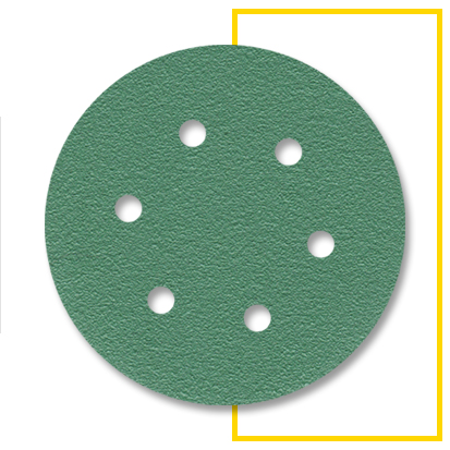 Egeli Film Backing Velcro Sandpaper - AO