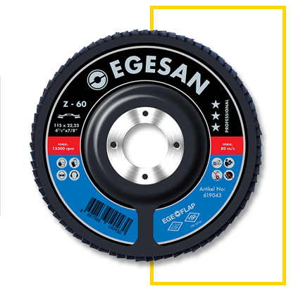 Egesan Pro Series Zirconium Flap Discs